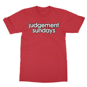 Judgement Sundays Softstyle T-Shirt