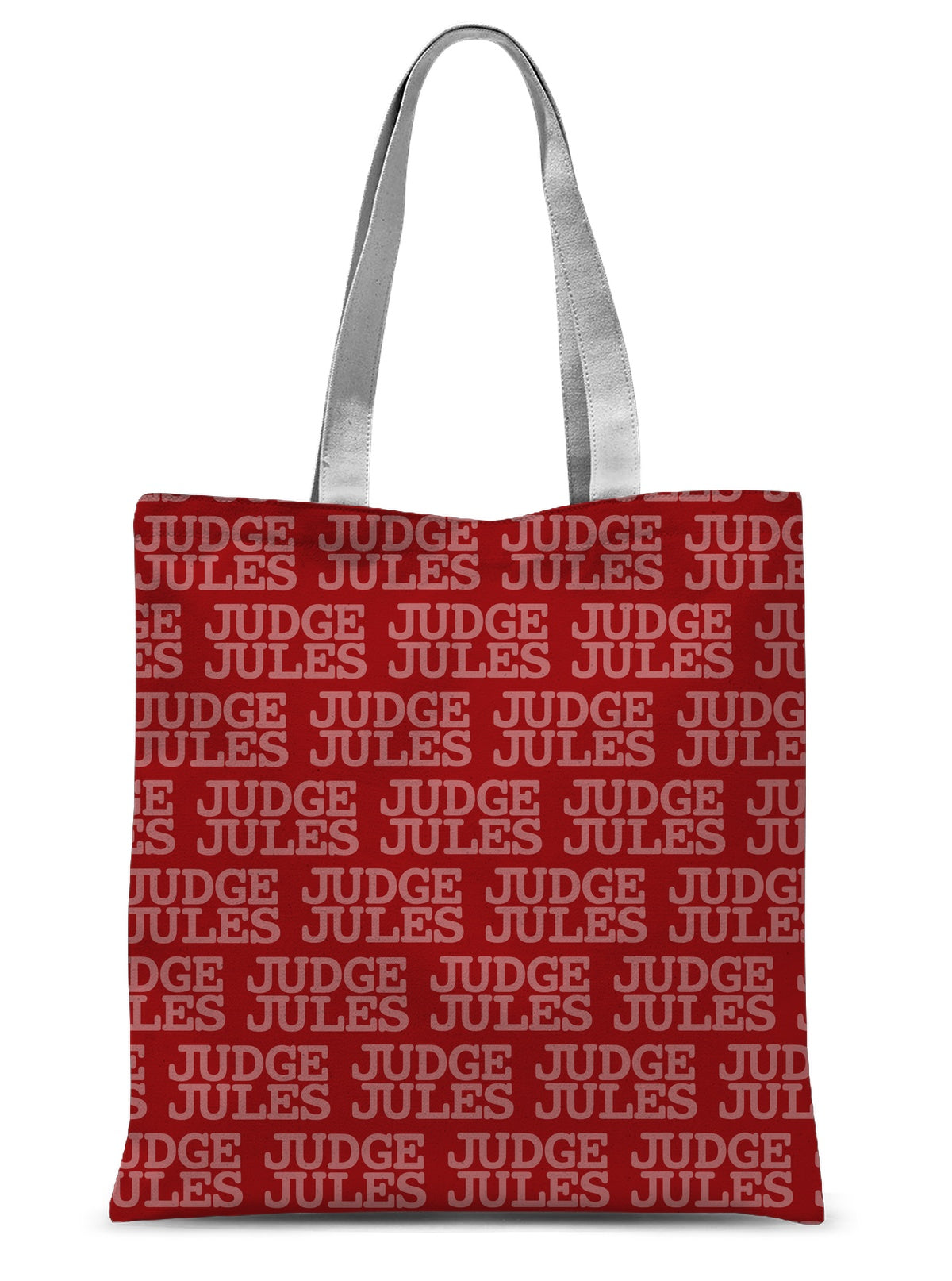 Cartoon Judge Sublimation Tote Bag