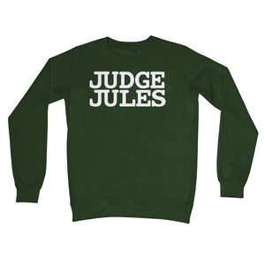 Judge Jules Logo Crew Neck Sweatshirt