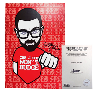 Signed Judge Jules A3 Poster (Limited Edition)